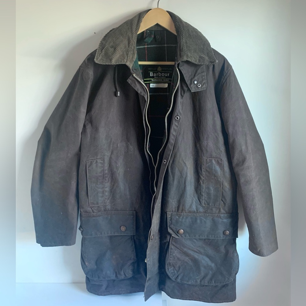 BARBOUR Vintage Waxed Cotton Jacket